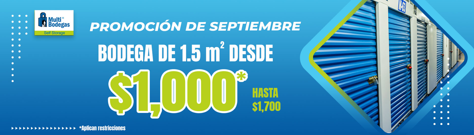 Renta de Minibodegas