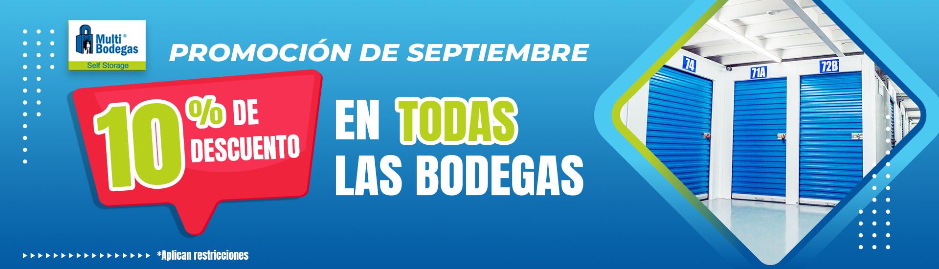Renta de Minibodegas