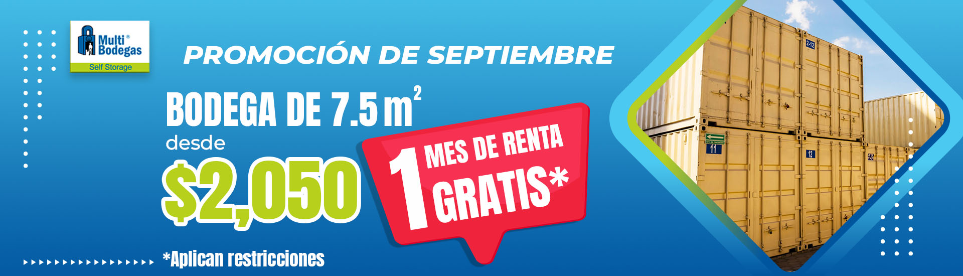 Renta de Minibodegas