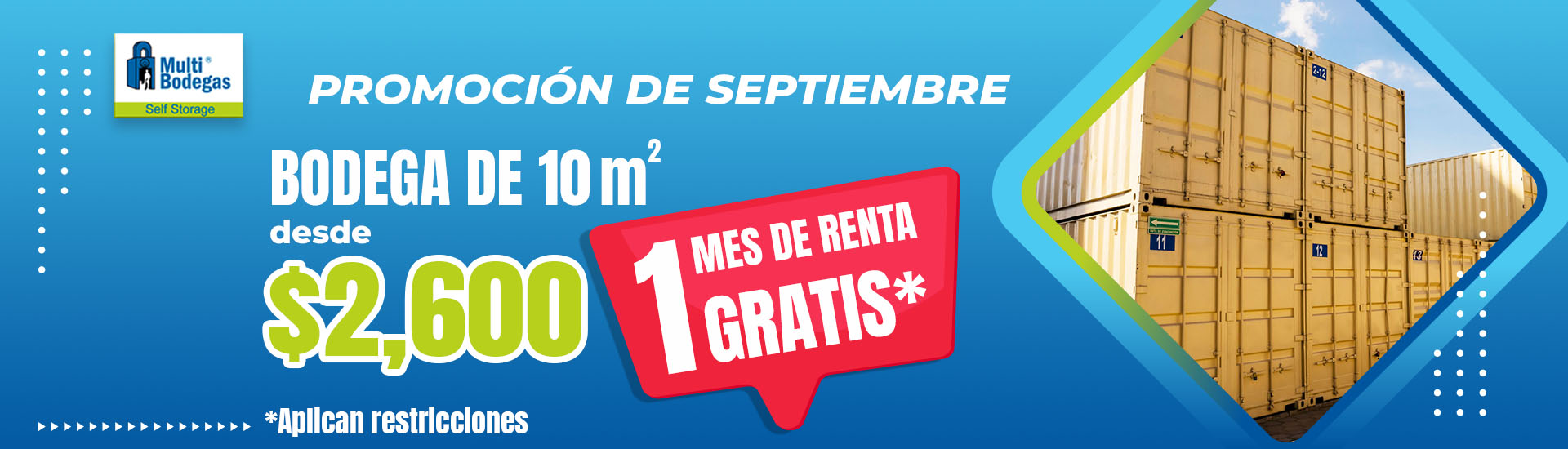 Renta de Minibodegas