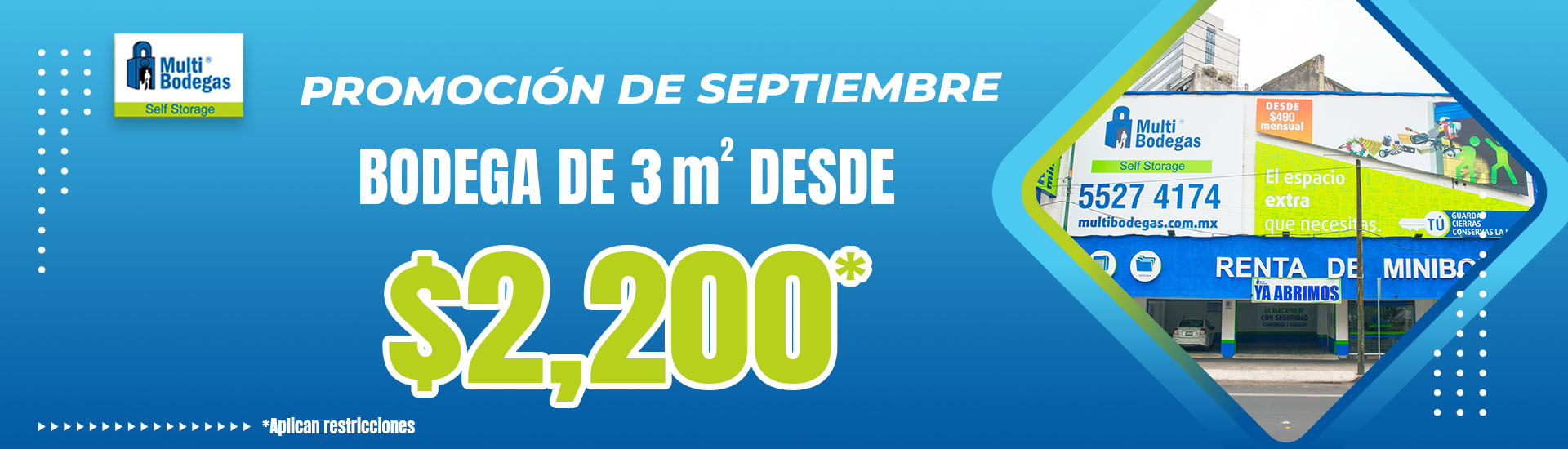 Renta de Minibodegas