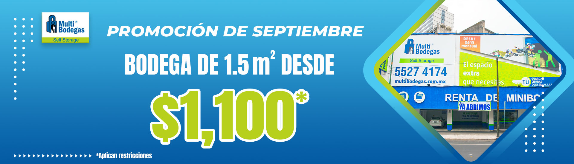 Renta de Minibodegas