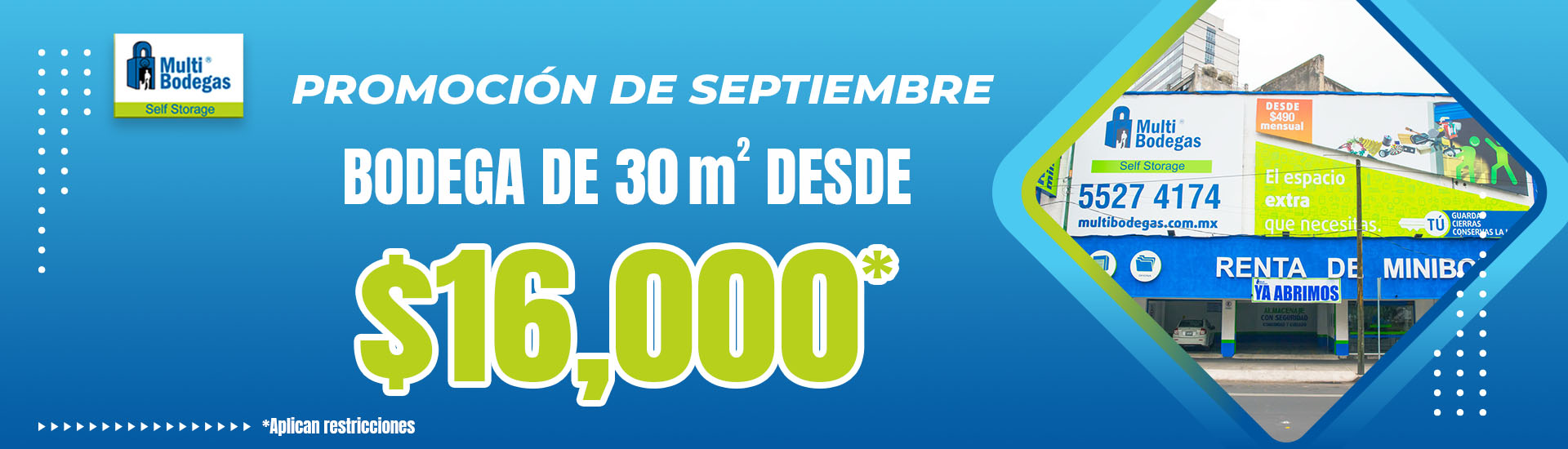 Renta de Minibodegas