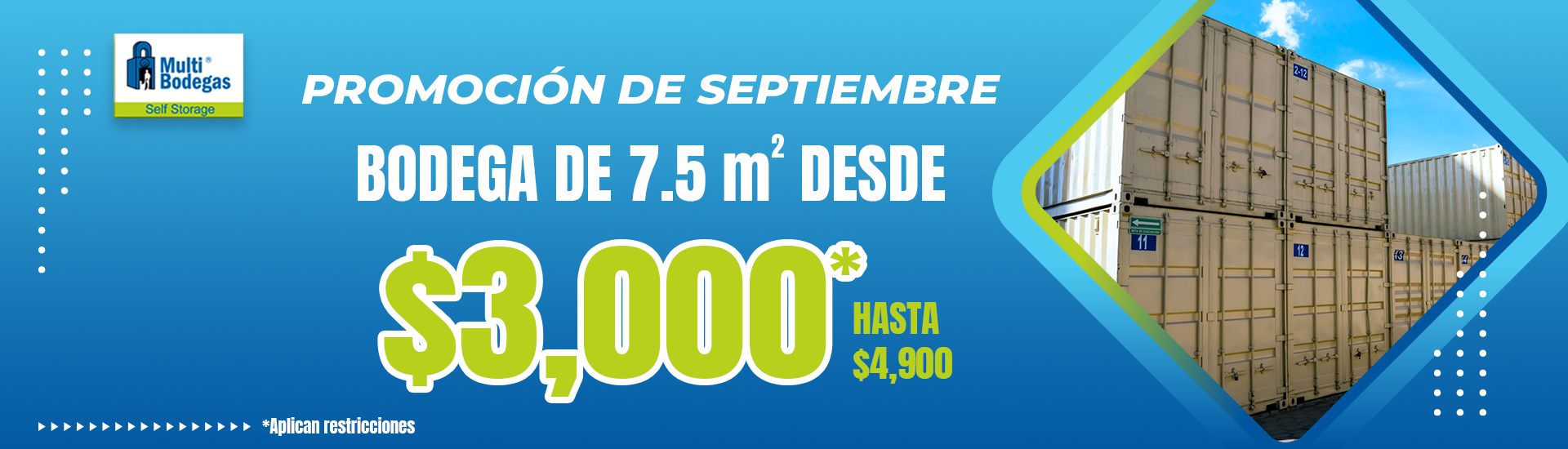 Renta de Minibodegas